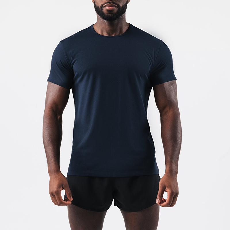 Custom Men's Classic Form Fitting Short Sleeve Shirt Manufacturer | Men's Sports & Casual Apparel Supplier