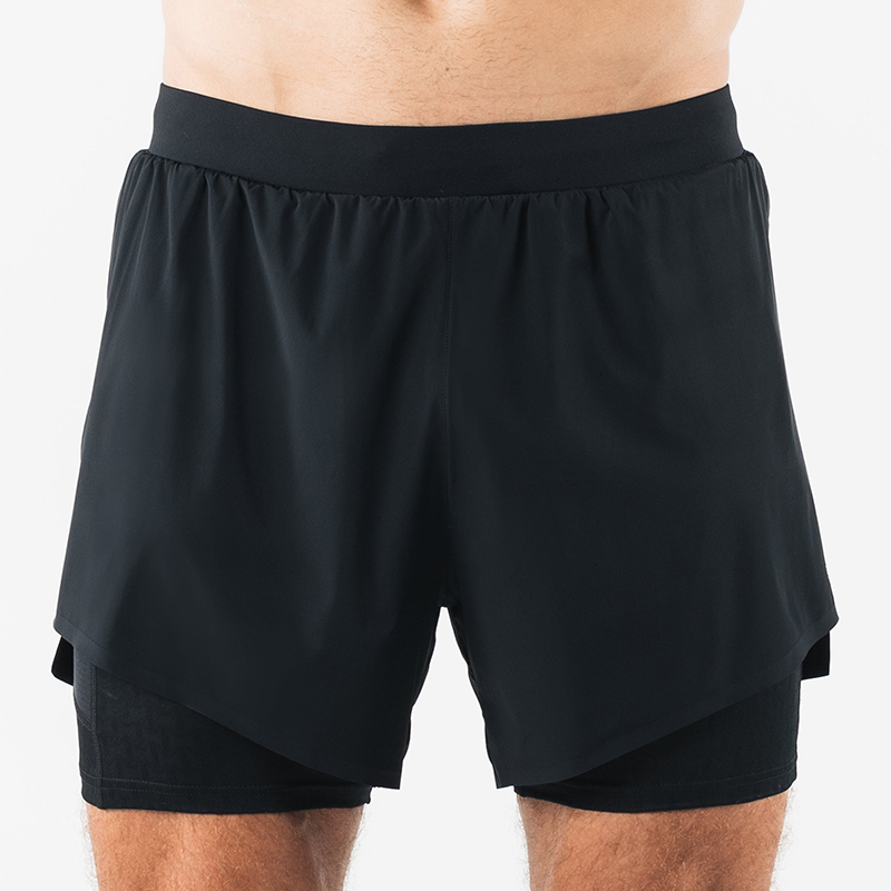 Custom Men's Flex with Jacquard Liner 2 In 1 Shorts Manufacturer | Men's Sports Apparel Supplier