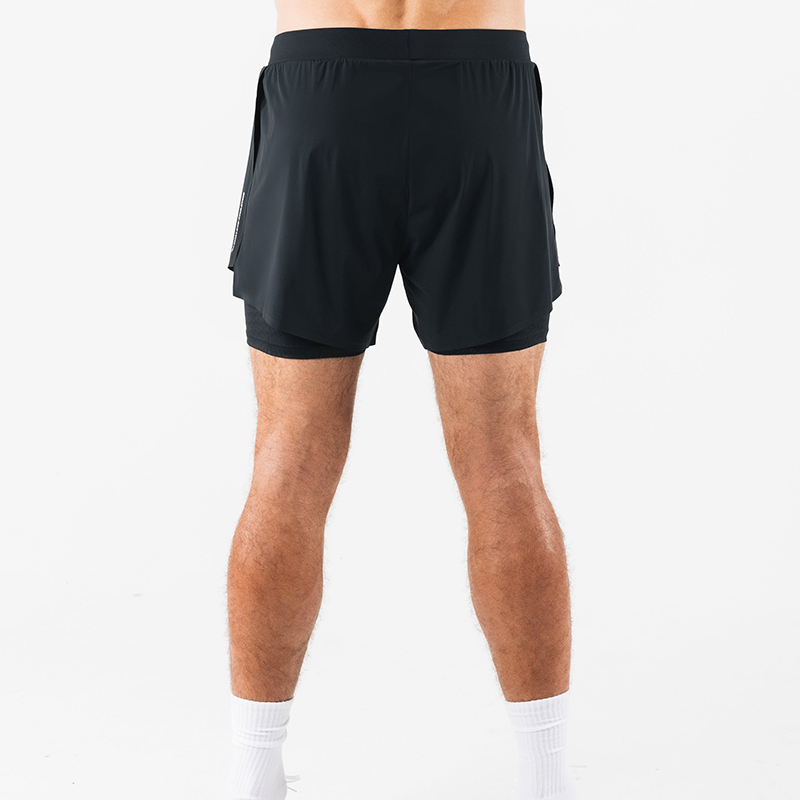Custom Men's Flex with Jacquard Liner 2 In 1 Shorts Manufacturer | Men's Sports Apparel Supplier - Image 3