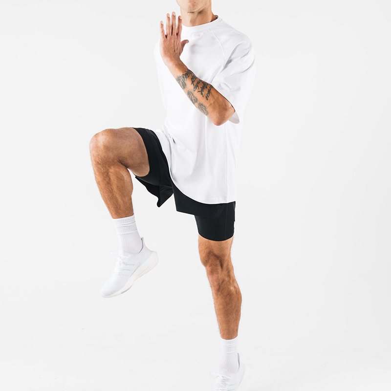 Custom Men's Flex with Jacquard Liner 2 In 1 Shorts Manufacturer | Men's Sports Apparel Supplier - Image 6