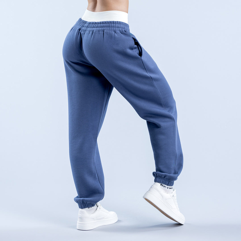 Custom Oversized Fit Fleece Heavy Weight Jogger Manufacturer | Women's Activewear Supplier - Image 3