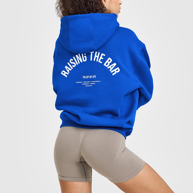 Custom Women's Oversized Dropped Shoulder Hoodie Manufacturer | Casual & Gym Wear Supplier - Image 5