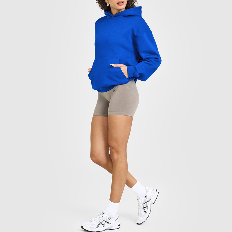 Custom Women's Oversized Dropped Shoulder Hoodie Manufacturer | Casual & Gym Wear Supplier - Image 6