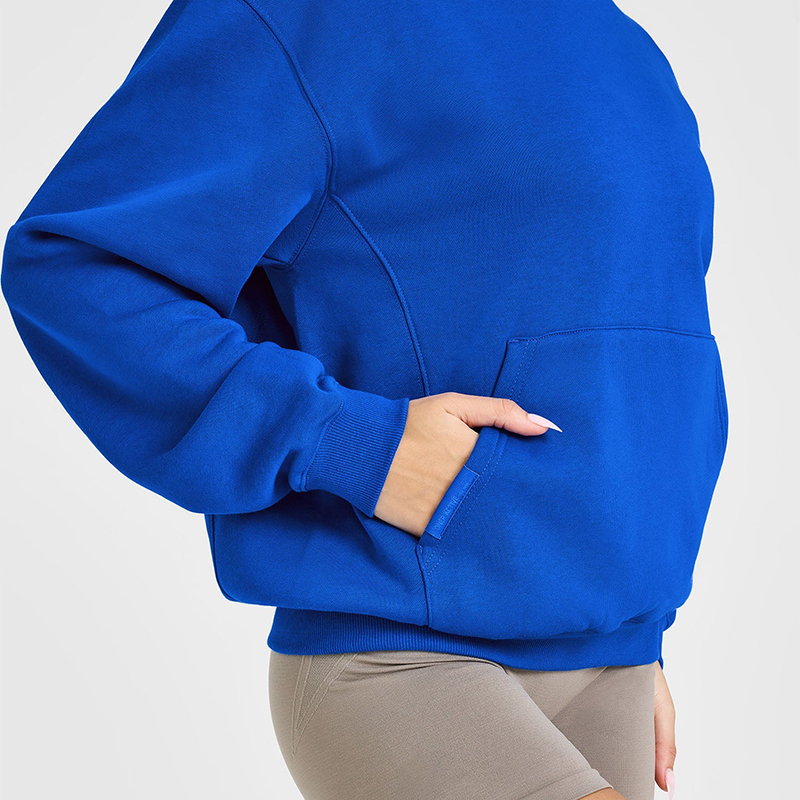 Custom Women's Oversized Dropped Shoulder Hoodie Manufacturer | Casual & Gym Wear Supplier - Image 4